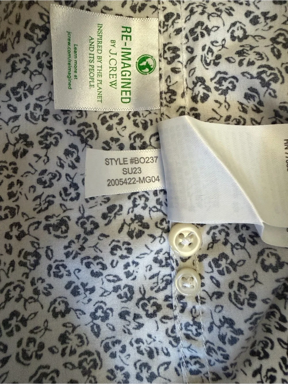 J. Crew Men's Short Sleeve Button Down Secret Wash Slim Fit Shirt - Small